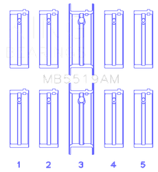 King Engine Bearings MB5519AM0.5