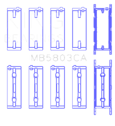 King Engine Bearings MB5803CA0.25