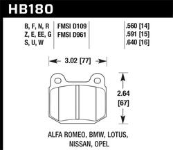 Hawk Performance HB180E.560