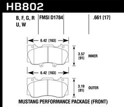 Hawk Performance HB802W.661