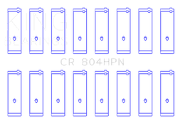 King Engine Bearings CR804HPN