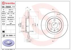 Brembo OE 08.D893.11
