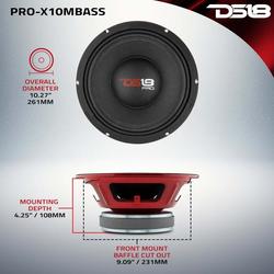 DS18 PRO-X10MBASS