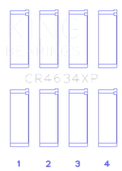 King Engine Bearings CR4634XP0.5