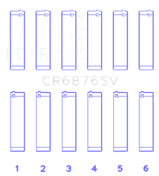 King Engine Bearings CR6876SV