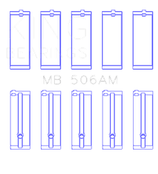 King Engine Bearings MB506AM