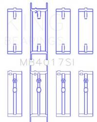 KING ENGINE BEARINGS MB4017SI