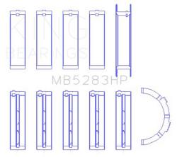 KING ENGINE BEARINGS MB5283HP