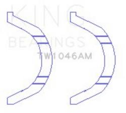 KING ENGINE BEARINGS TW1046AM