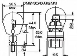 GE / TUNGSRAM 3457LL