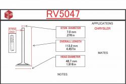 ITM ENGINE COMPONENTS RV5047