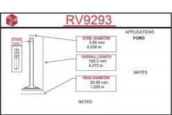 ITM ENGINE COMPONENTS RV9293