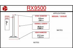 ITM ENGINE COMPONENTS RX9500