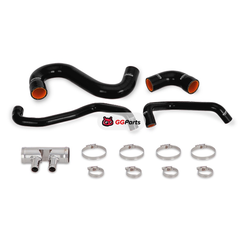 Mishimoto MMHOSE-MUS8-15LBK MISHIMOTO Комплект нижний силиконовый патрубок радиатора/патрубки охлаждения масляного радиатора (черные) Ford Mustang GT 5.0L V8 2015-2017