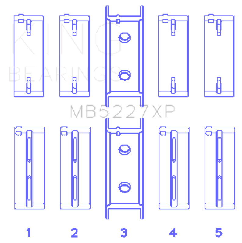 King Engine Bearings MB5227XPSTDX
