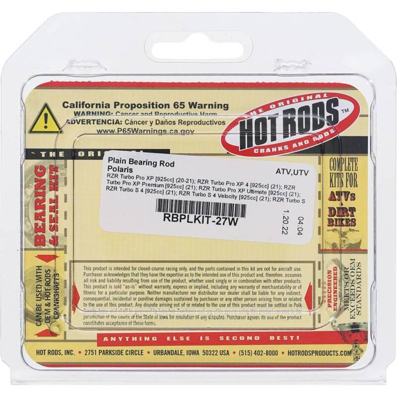 Hot Rods RBPLKIT-27W