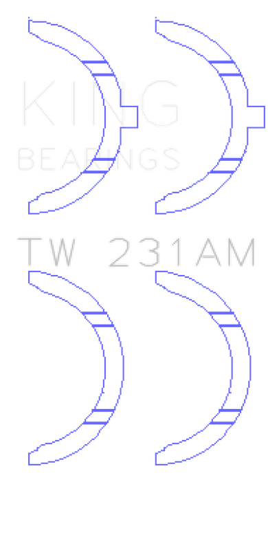 King Engine Bearings TW231AM