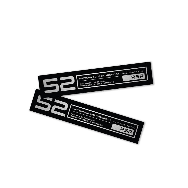 fifteen52 52-RSR-LIPDECAL-BLACK-SET