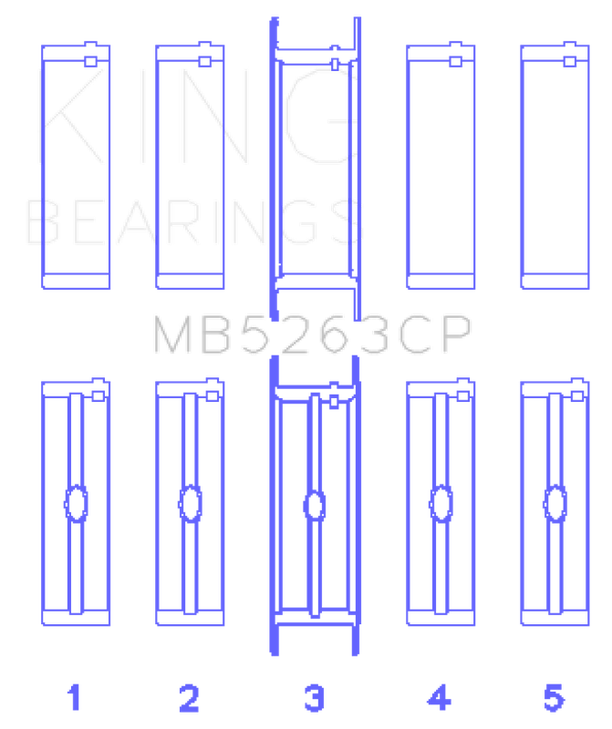 King Engine Bearings MB5263CP010