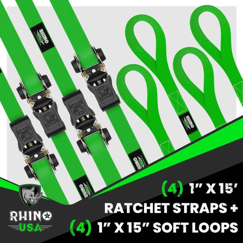 Rhino USA RCHT-4PACK-GRN