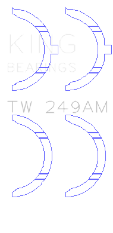 King Engine Bearings TW249AM