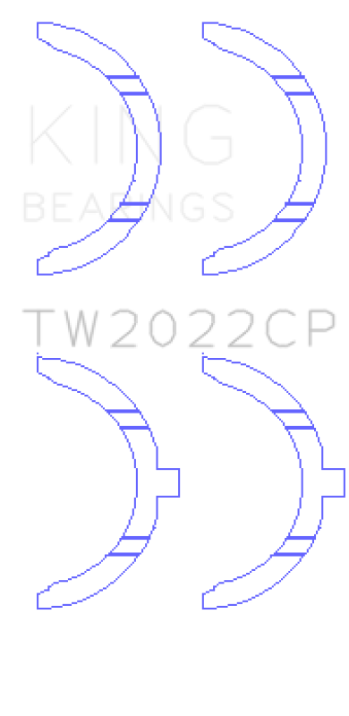 King Engine Bearings TW2022CP