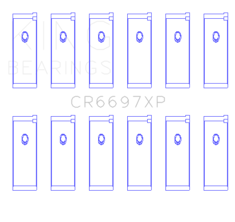 King Engine Bearings CR6697XP.026
