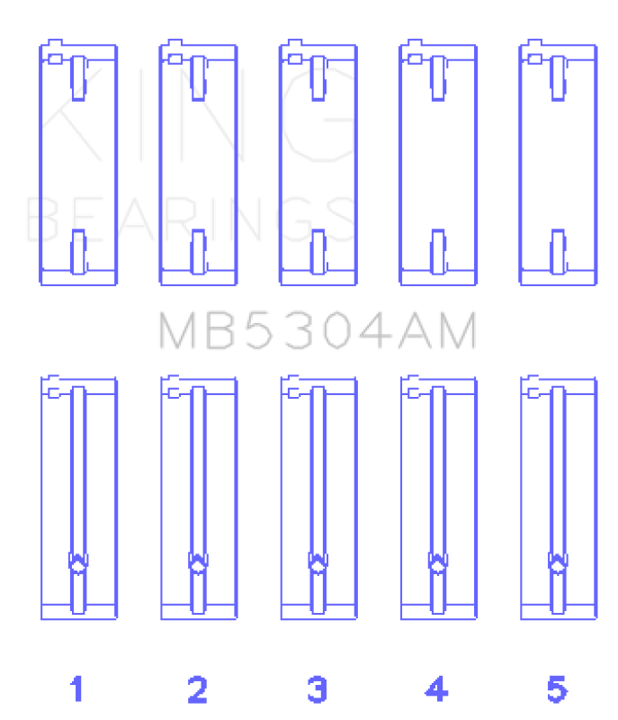 King Engine Bearings MB5304AM0.25