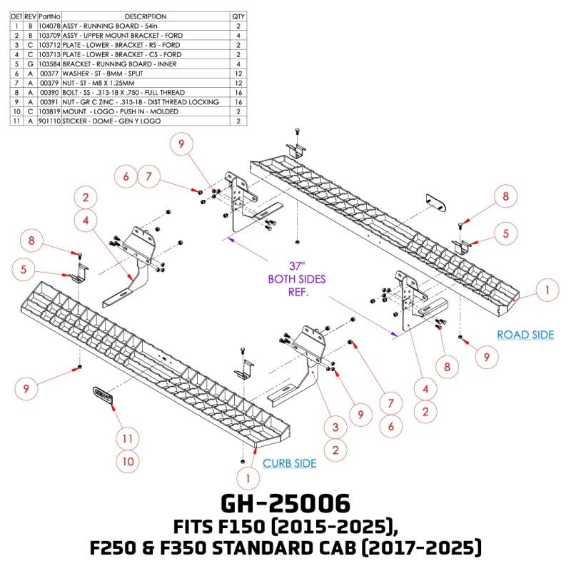 GEN-Y Hitch GH-25006