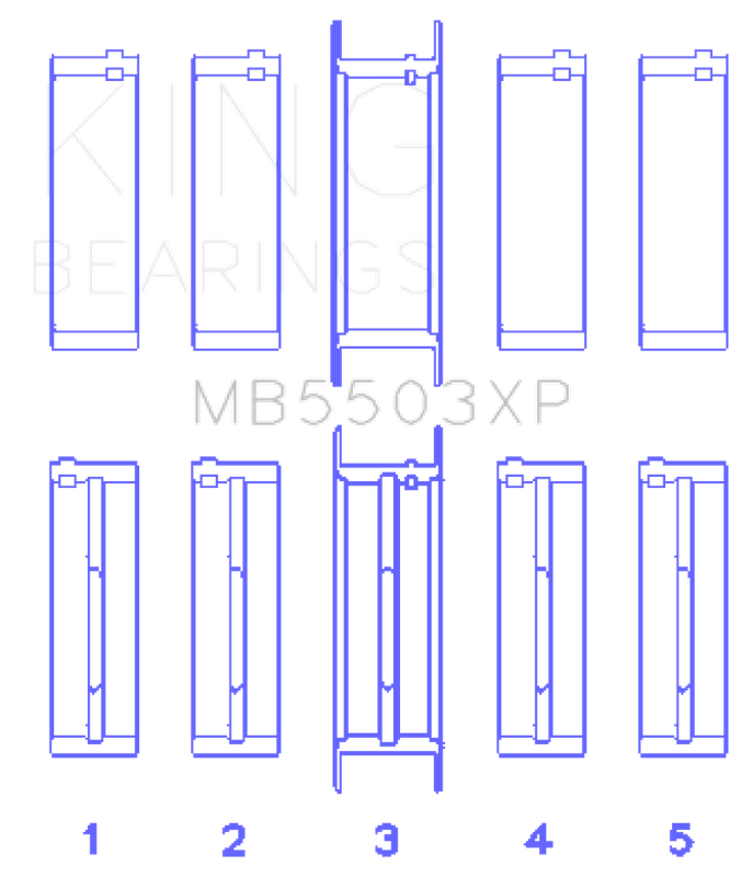 King Engine Bearings MB5503XP