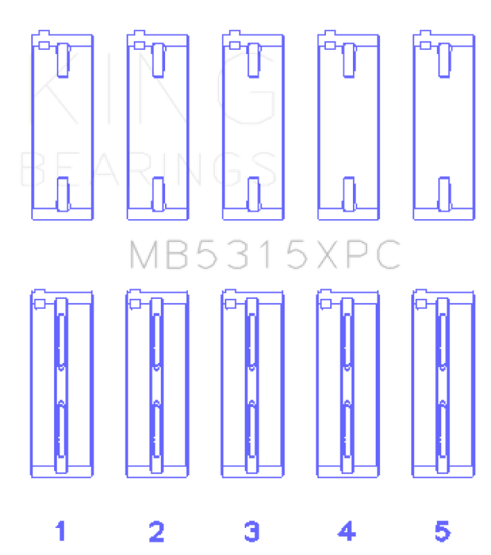 King Engine Bearings MB5315XPC.026