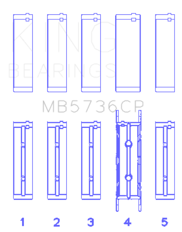King Engine Bearings MB5736CP.026