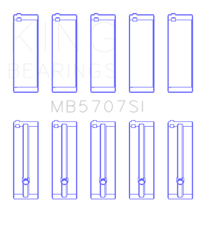 King Engine Bearings MB5707SI0.25