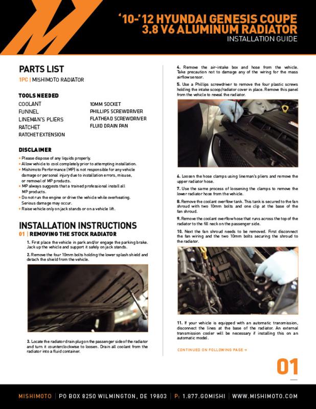 Mishimoto MMRAD-GEN6-10