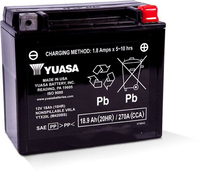 Yuasa Battery YUAM420BS