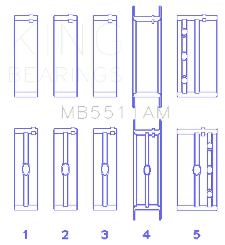 King Engine Bearings MB5511AM