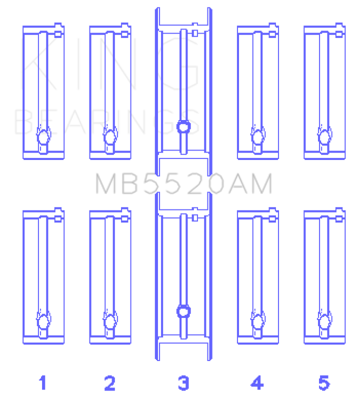 King Engine Bearings MB5520AM
