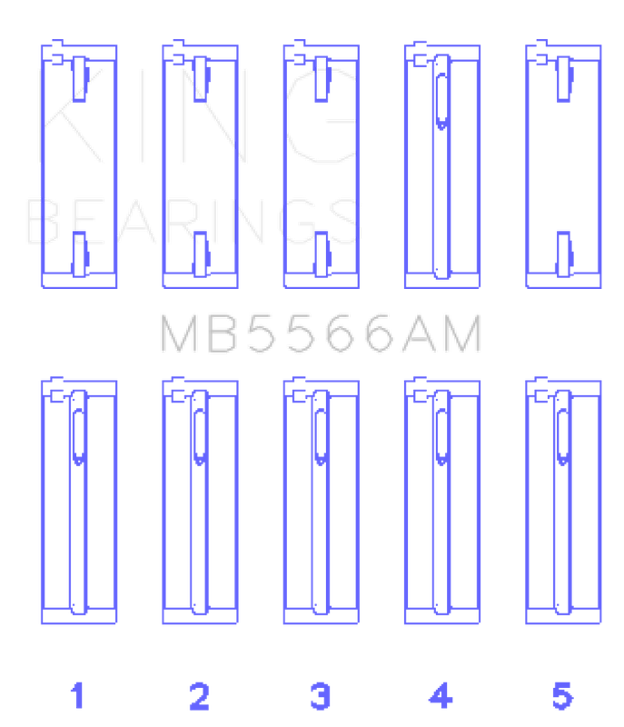 King Engine Bearings MB5566AM