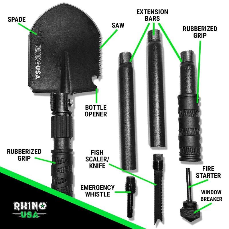 Rhino USA RNO-SURVIVAL-SHOVEL