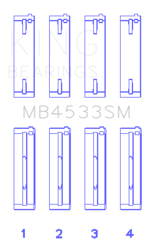 King Engine Bearings MB4533SM