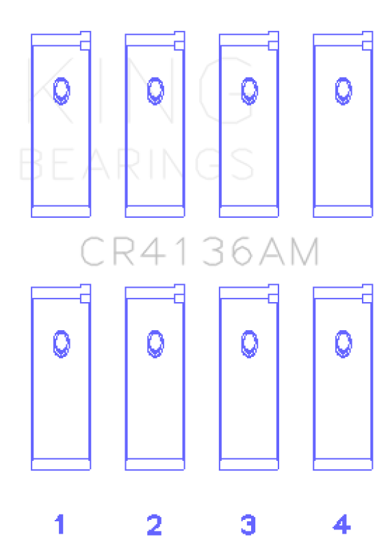 King Engine Bearings CR4136AM0.5