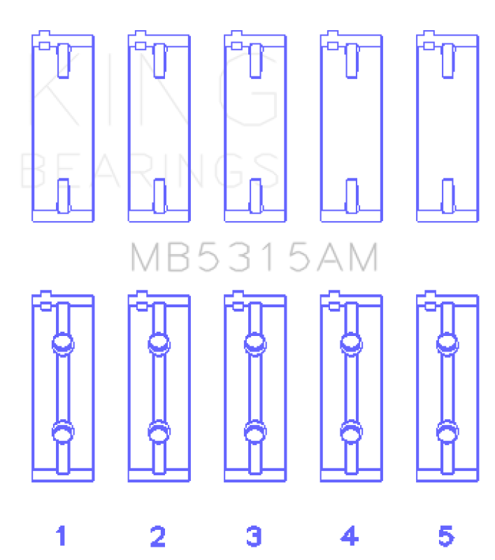 King Engine Bearings MB5315AM
