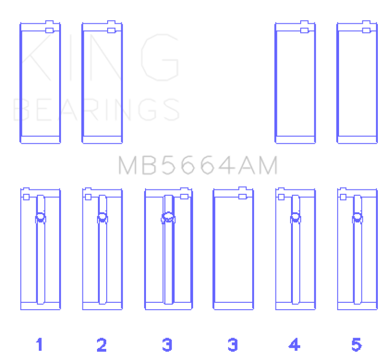 King Engine Bearings MB5664AM0.25