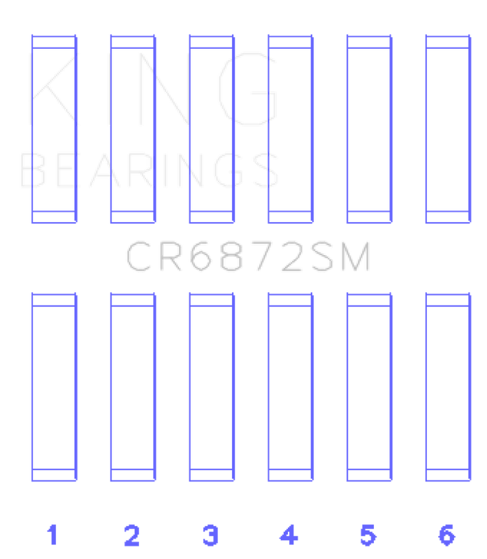 King Engine Bearings CR6872SM0.25