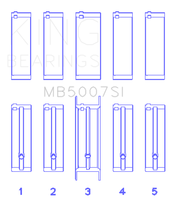 King Engine Bearings MB5007SI0.25