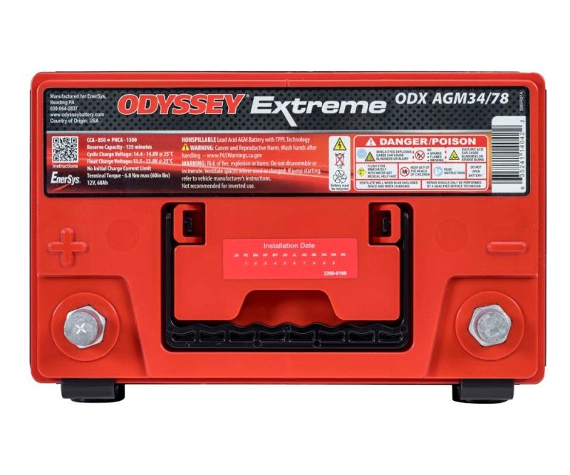 Odyssey Battery ODX-AGM34 78