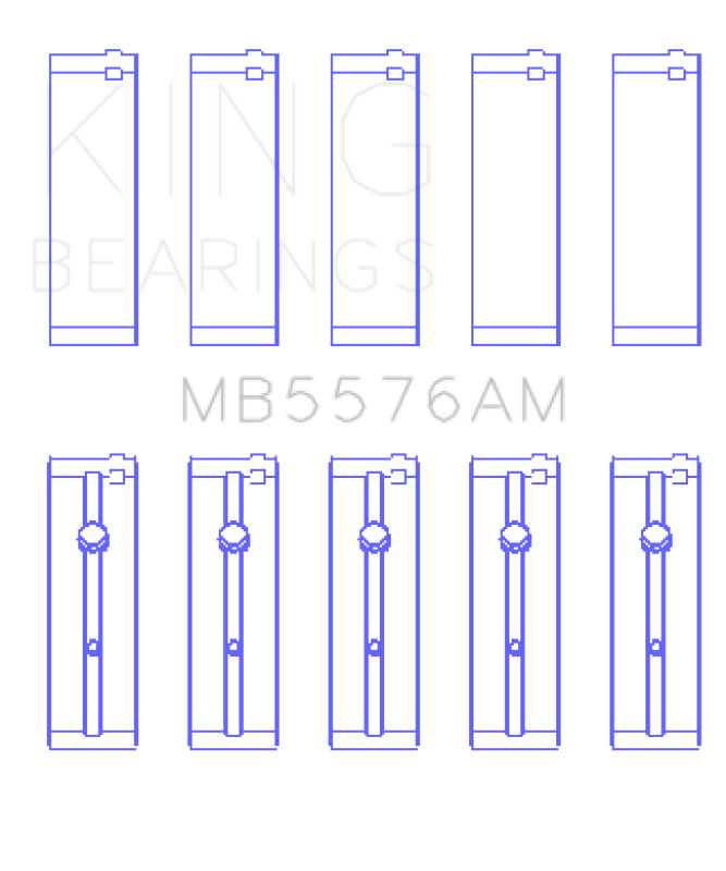 King Engine Bearings MB5576AM0.5