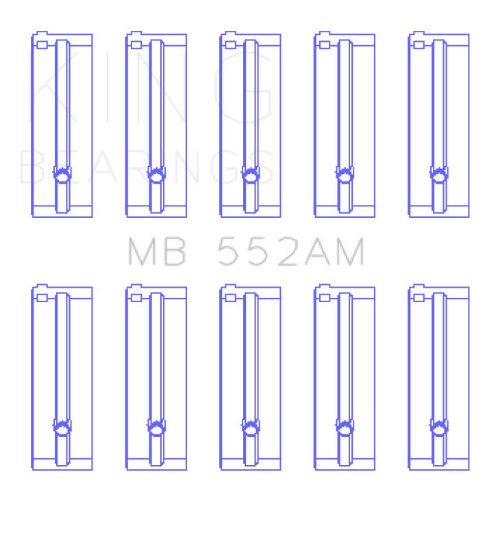 King Engine Bearings MB552AM