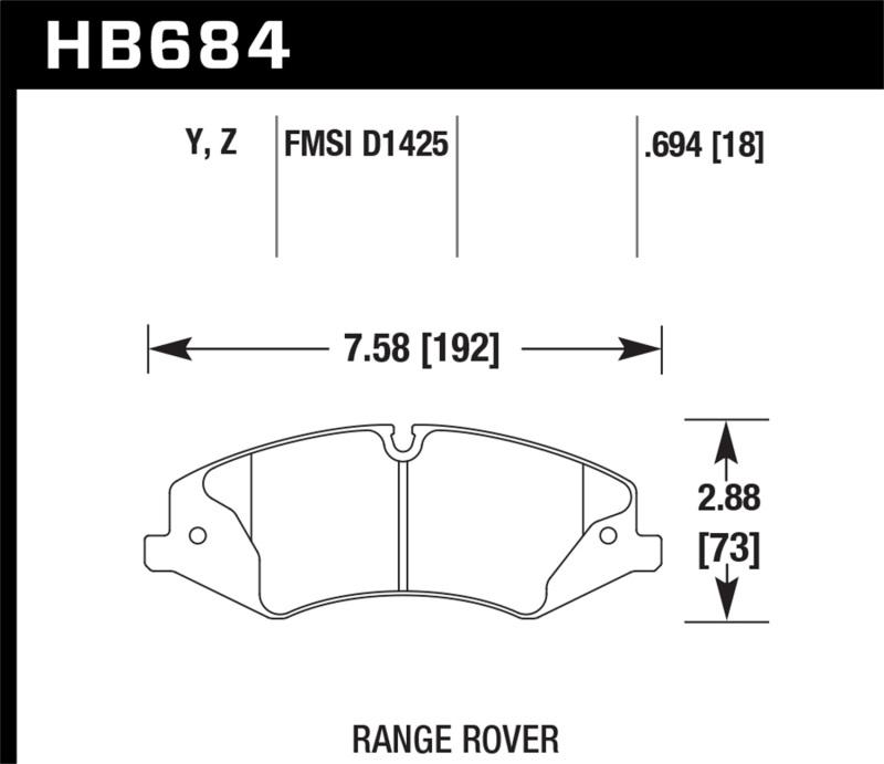 Hawk Performance HB684Y.694