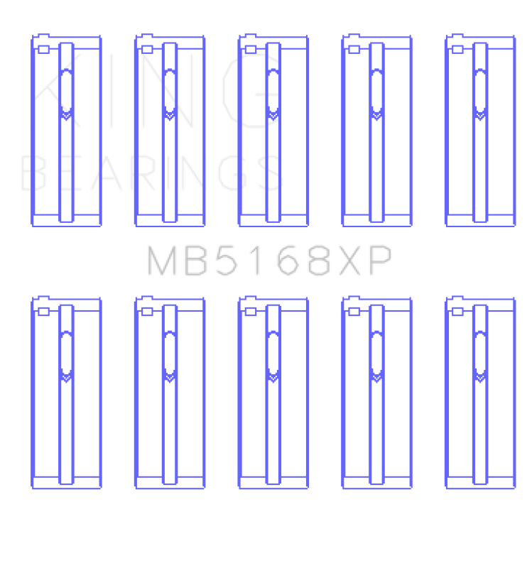 King Engine Bearings MB5168XP.026